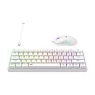 Zestawy myszka + klawiatura - Zestaw 2w1 Havit KB867CM Klawiatura mechaniczna + myszka RGB - miniaturka - grafika 1