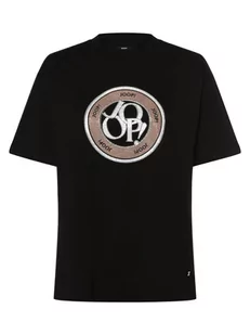Joop - T-shirt damski, czarny - Koszulki i topy damskie - miniaturka - grafika 1