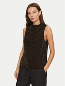 Bluzki damskie - Vero Moda Bluzka Lucy 10316749 Brązowy Regular Fit - miniaturka - grafika 1