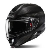 Kaski motocyklowe - Kask Szczękowy HJC RPHA 91 Carbon SolidM - miniaturka - grafika 1