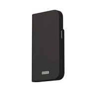 Etui i futerały do telefonów - Moshi Overture MagSafe - Skórzane etui 3w1 z klapką iPhone 15 (Midnight Black) - miniaturka - grafika 1