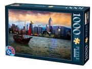 Puzzle - Puzzle 1000 Widok na Hongkong Nowa - miniaturka - grafika 1