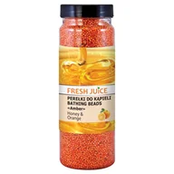 Kosmetyki do kąpieli - Green Pharmacy Pharm FRESH JUICE PEREŁKI DO KĄPIELI 450G HONEY&ORANGE - miniaturka - grafika 1