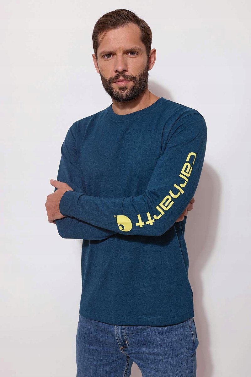 Koszulka Carhartt Heavyweight Sleeve Logo