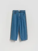 Spodnie i spodenki dla chłopców - Reserved - Jeansy baggy - niebieski - miniaturka - grafika 1