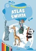Pozostałe książki - Atlas Świata kolorowanka 2 sztuki - miniaturka - grafika 1