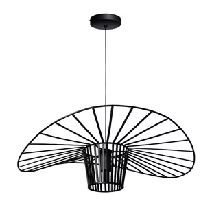 Rabalux Prudence lampa wisząca 4x40W czarny/przezroczysty 2672 - Lampy sufitowe - miniaturka - grafika 2