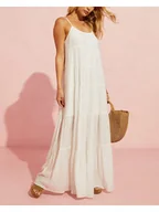 Sukienki - Milan Kiss Sukienka w kolorze białym - miniaturka - grafika 1