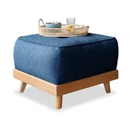 Pufy i podnóżki - Granatowy podnóżek Miuform Dazzling Daisy - miniaturka - grafika 1