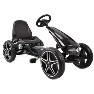 Super-Toys Gokart Na Pedały XMX-610-CZARNY - Jeździki dla dzieci - miniaturka - grafika 1