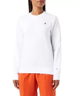 Champion Legacy Basics W-Light Powerblend Fleece Crewneck Bluza Damska, Biały, XXL - Bluzy damskie - miniaturka - grafika 1