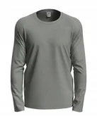 Koszulki męskie - Koszulka z długim rękawem Stedman Comfort-T Long Sleeve Grey Heather 3XL - miniaturka - grafika 1