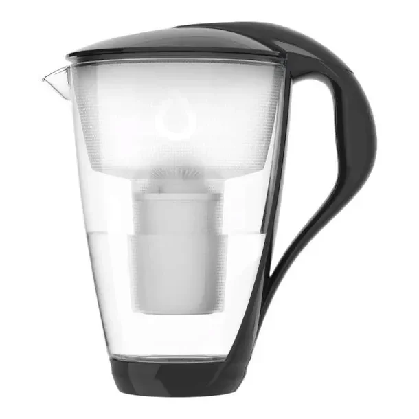 Dzbanek filtrujący Dafi Szklany Crystal Led 2l + 12 filtrów Kolor Grafitowy