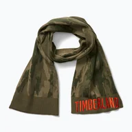 Apaszki i szaliki męskie - Szalik męski Timberland Camo Jacquard Scarf leaf green | WYSYŁKA W 24H | 30 DNI NA ZWROT - miniaturka - grafika 1