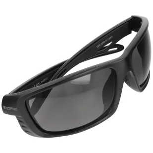 Okulary taktyczno-przeciwsłoneczne OPC Tactical Everest 2mm Matt Black / Smoke Shooter (5906718283344) - Ochrona oczu i twarzy - miniaturka - grafika 1