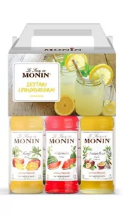 Monin Zestaw Maxi lemoniadowy 3 x 250 ml - Syropy i koncentraty owocowe - miniaturka - grafika 1