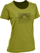Koszulki sportowe damskie - Maul Sport Koszulka funkcyjna "Tegernsee" w kolorze oliwkowym - miniaturka - grafika 1