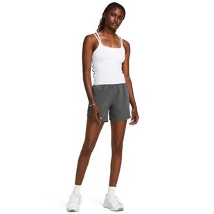 Damskie spodenki treningowe Under Armour UA Vanish 5in Short - szare - Spodenki damskie - miniaturka - grafika 1