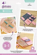 Torby podróżne - Unbekannt GEM-MD-MM-MULFUN1 Gemini-Multimedia-Matrize-3 w 1 wielofunkcyjny zestaw matryc, 1 torba podróżna, etui na biżuterię i składana torba clutch, brąz, różne rozmiary - miniaturka - grafika 1