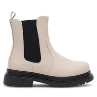 Buty dla dziewczynek - Botki Nelli Blu CS6171-03 Beżowy - miniaturka - grafika 1