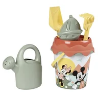 Zabawki do piasku - SMOBY GREEN Wiaderko z Akcesoriami do Piasku i Konewką z Bioplastiku - miniaturka - grafika 1