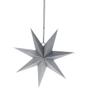 Zawieszka CHRISTMAS DECORATION Gwiazda 45 cm Srebrny - Ozdoby bożonarodzeniowe - miniaturka - grafika 1