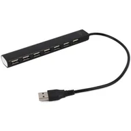 Wtyczki i adaptery - GEMBIRD Hub USB 2.0 7-Portowy z włącznikiem - miniaturka - grafika 1