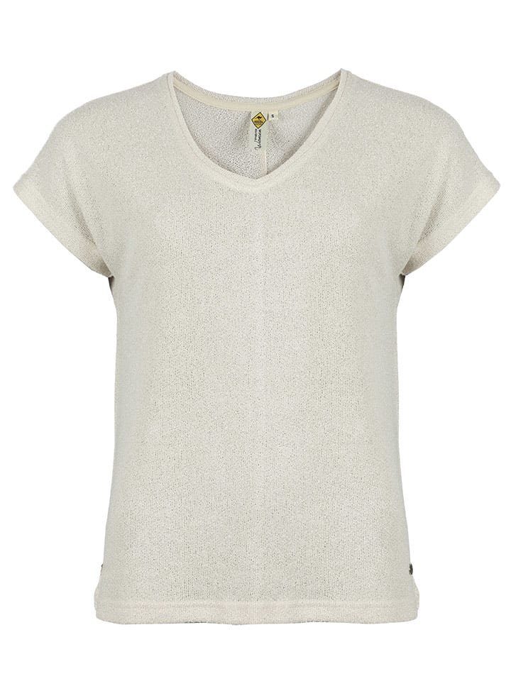 Roadsign Koszulka dzianinowa w kolorze kremowym