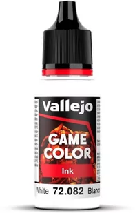 Vallejo 72082 White Game Ink - Akcesoria i części modelarskie - miniaturka - grafika 1