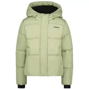 Vingino Dziewczęca kurtka Trana Outdoor, Gray Green, 128 cm - Kurtki i płaszcze dla dziewczynek - miniaturka - grafika 1