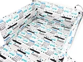 Pościel dla dzieci - Kerstin Pościel 135X100 Ochraniacz 3El Do Łóżeczka - miniaturka - grafika 1