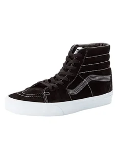 Vans Skórzane sneakersy "SK8 Hi" w kolorze czarnym - Trampki damskie - miniaturka - grafika 1