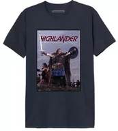 Koszulki męskie - bawełniany oddział Highlander "Highlander Victory Poza" MEHILDRTS005 Koszulka męska, Navy, Rozmiar L, Granatowy, L - miniaturka - grafika 1
