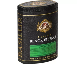 Basilur CHOCOLATE MINT herbata czarna kakao mięta pieprzowa i czekoladowa - liściasta w puszce 100 g - Herbata - miniaturka - grafika 1