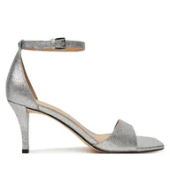 Sandały damskie - Sandały MICHAEL Michael Kors Jaida 40S5JDMS1M Srebrny - miniaturka - grafika 1