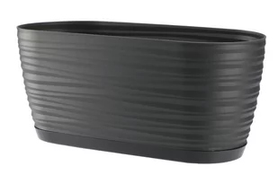 Skrzynka Sahara 3D petit box z podstawką Antracyt - Donice - miniaturka - grafika 1