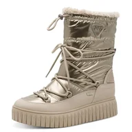 Kozaki damskie - Marco Tozzi Damskie 2-26413-45 modne kozaki, taupe Comb, 39 EU, Taupe Comb, 39 EU - miniaturka - grafika 1