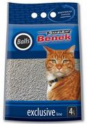 Żwirek dla kotów - Benek Exclusive Balls 4L - miniaturka - grafika 1