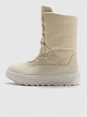 Śniegowce damskie - Damskie buty zimowe śniegowce INUA Primaloft 4F 4FRAW24FSBSF012 - beżowe - miniaturka - grafika 1