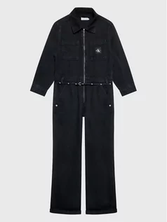 Kombinezony dla dzieci - Calvin Klein Jeans Kombinezon IG0IG01674 Czarny Regular Fit - grafika 1