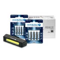 Baterie i akcesoria - Baterie everActive Pro Alkaline 72szt LR6 / AA, 72szt LR03 / AAA + lampka rowerowa everActive BL-150R - miniaturka - grafika 1