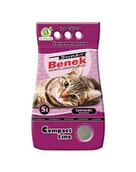 Żwirek dla kotów - Certech Super Benek Compact Line Lavender 10 l - drobny żwirek dla kotów o zapachu lawendy 2x 5l - miniaturka - grafika 1