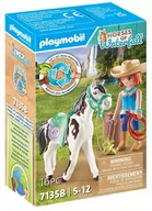 Klocki - Playmobil Horse Of Waterfall 71358  Ellie I Sawdust Ćwiczące Western Riding - miniaturka - grafika 1