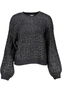 DESIGUAL SWETER DAMSKI CZARNY - Portfele - miniaturka - grafika 1