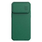 Szkła hartowane na telefon - Etui Nillkin CamShield S Apple iPhone 14 Pro Max zielone - miniaturka - grafika 1