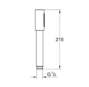 Grohe 26465AL0 26465AL0 - Słuchawki prysznicowe - miniaturka - grafika 1