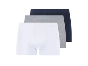 LIVERGY® Bokserki męskie z bawełną, 3 pary (Granatowy/szary/biały, 9/3XL) - Majtki męskie - miniaturka - grafika 1