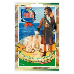 MSDM Paski kalmara solone suszone 36 g - Konserwy i dania rybne - miniaturka - grafika 1
