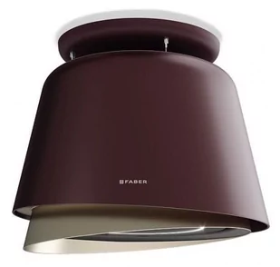 Faber BELLE PLUS BURGUNDY/GOLD (345.0615.653) - Okapy kuchenne - miniaturka - grafika 1