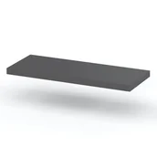 Półki do salonu - Półka wisząca ścienna na książki dla dzieci szara hugo 40cm kuchnia salon - miniaturka - grafika 1